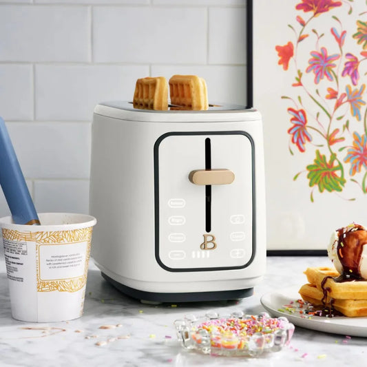 Beautiful 2-Slice Toaster with Touch-Activated Display, by Drew Barrymore FAST SHIPPING